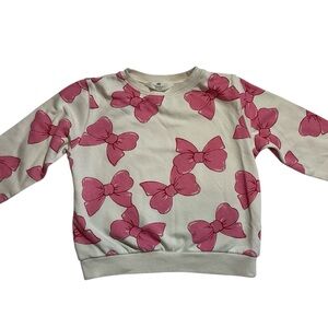 Pink Bow Zara Kids Sweatshirt